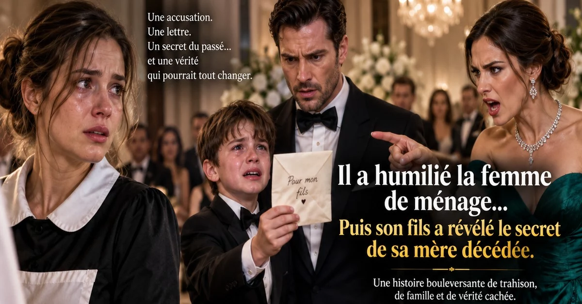 Il a humilié la femme de ménage… Puis une lettre de sa femme décédée a tout bouleversé