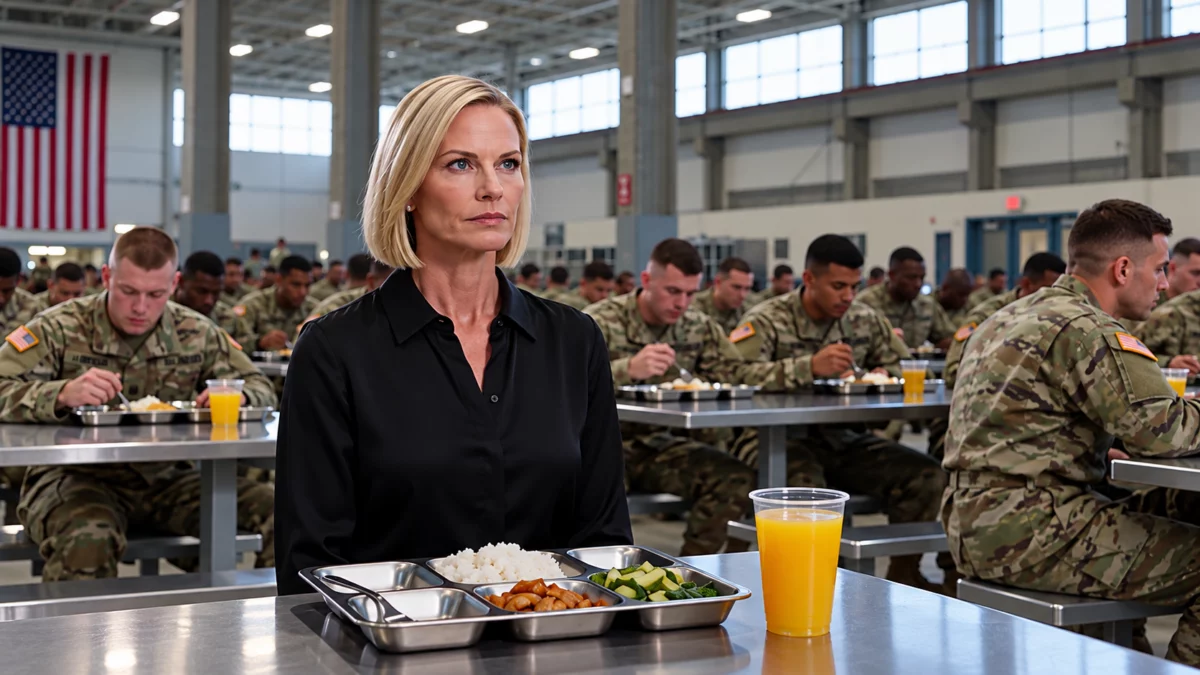 IL L’A HUMILIÉE DEVANT TOUS LES SOLDATS — MAIS QUAND ELLE A ENFILÉ SON UNIFORME, IL A COMPRIS QU’IL VENAIT DE DÉTRUIRE SA CARRIÈRE !